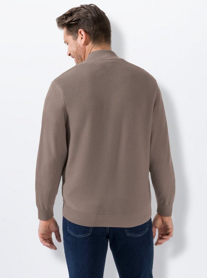 Witt Strickjacke Strickjacke Langarm Ripp, Strukturstrick – Bild 2 von 3