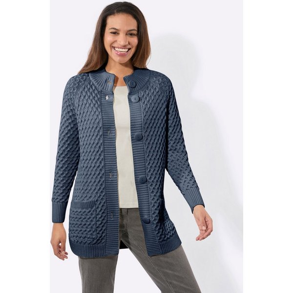 Witt Strickjacke Long-Strickjacke Langarm