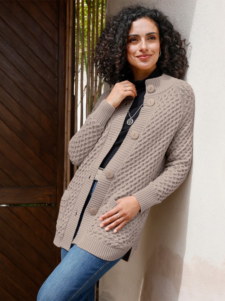 Witt Strickjacke Long-Strickjacke Langarm – Bild 3 von 5