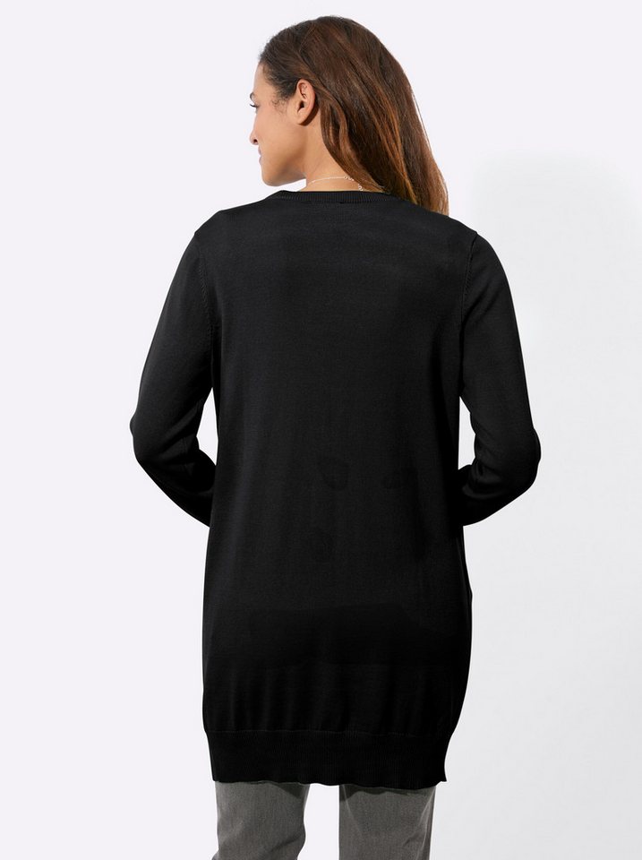 Witt Strickjacke Long-Strickjacke Langarm Jersey – Bild 2 von 5