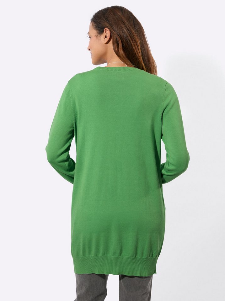 Witt Strickjacke Long-Strickjacke Langarm Jersey – Bild 2 von 5