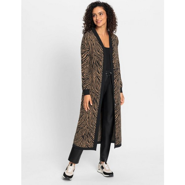 Witt Strickjacke Strickmantel Langarm Jacquard