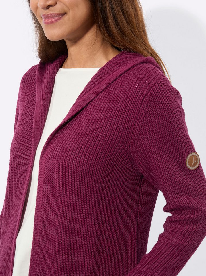 Witt Strickjacke Strickmantel Langarm Ripp – Bild 5 von 5