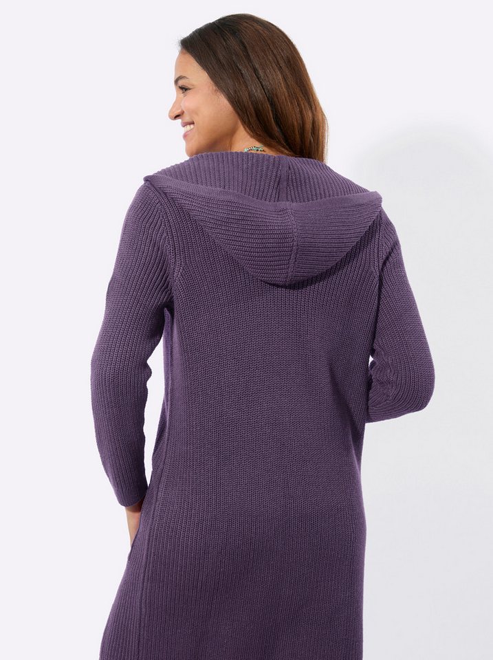 Witt Strickjacke Strickmantel Langarm Ripp – Bild 3 von 5
