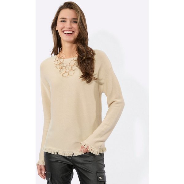 Witt Strickpullover Langarm-Pullover Langarm Querstrick