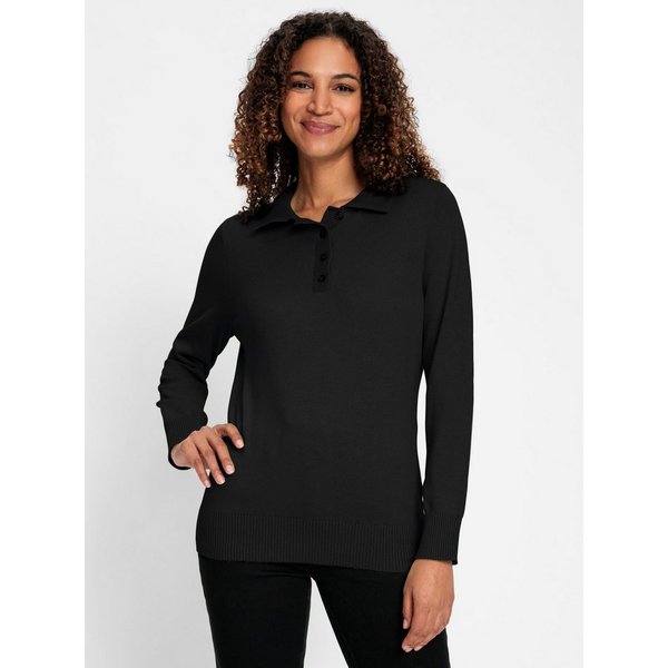Witt Strickpullover Polopullover .