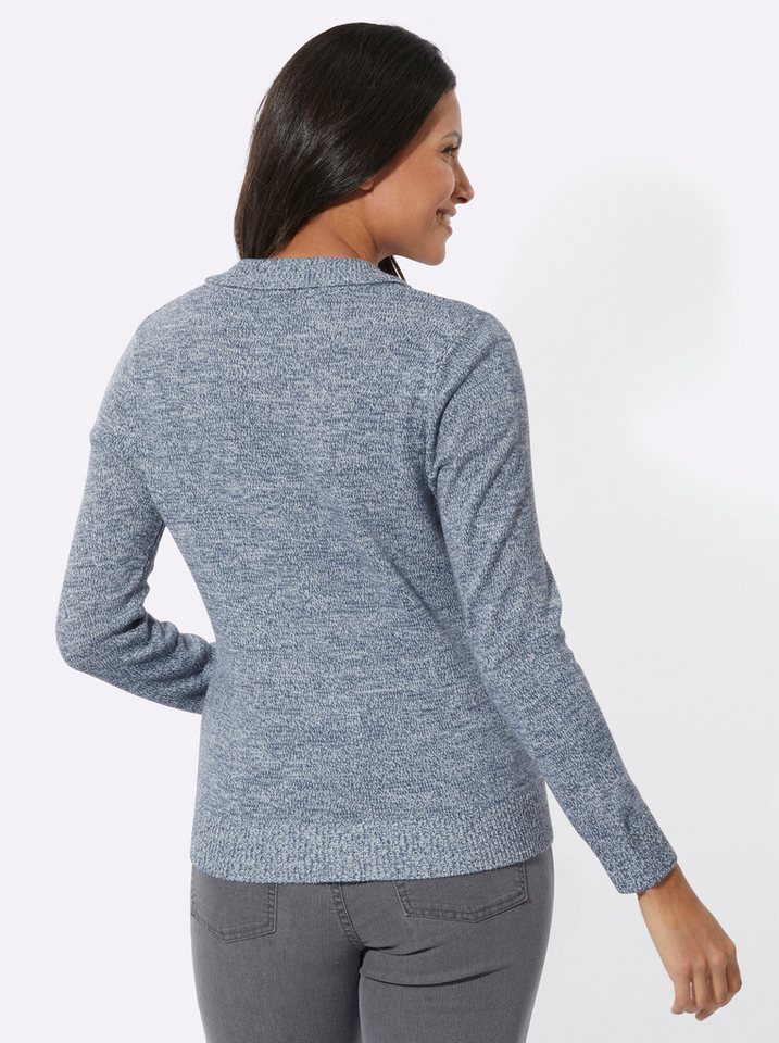 Witt Strickpullover Polopullover Langarm Jersey – Bild 2 von 3