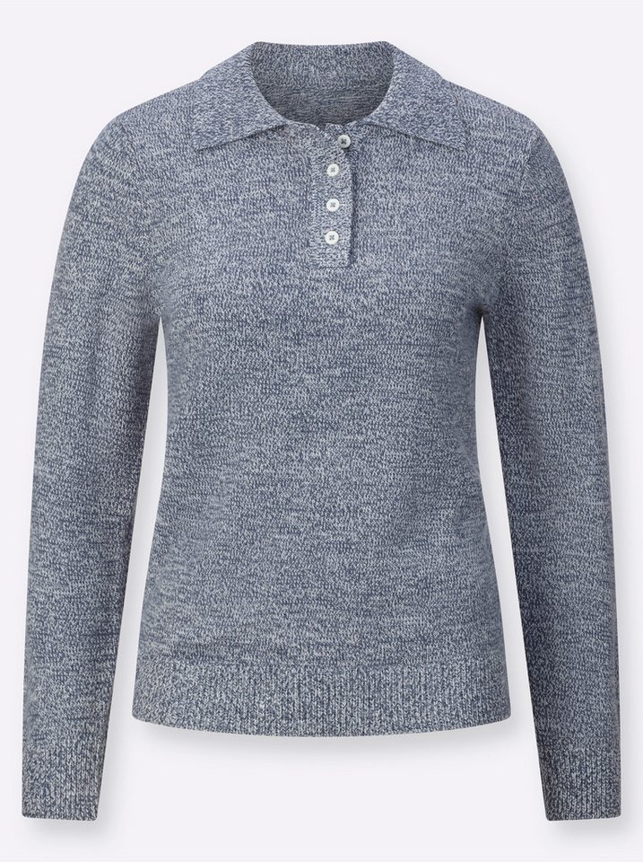 Witt Strickpullover Polopullover Langarm Jersey – Bild 3 von 3