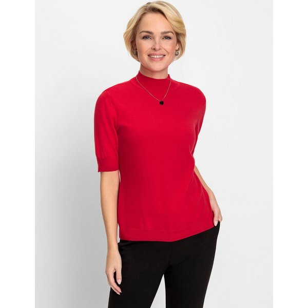 Witt Strickpullover Pullover Kurzarm Jersey