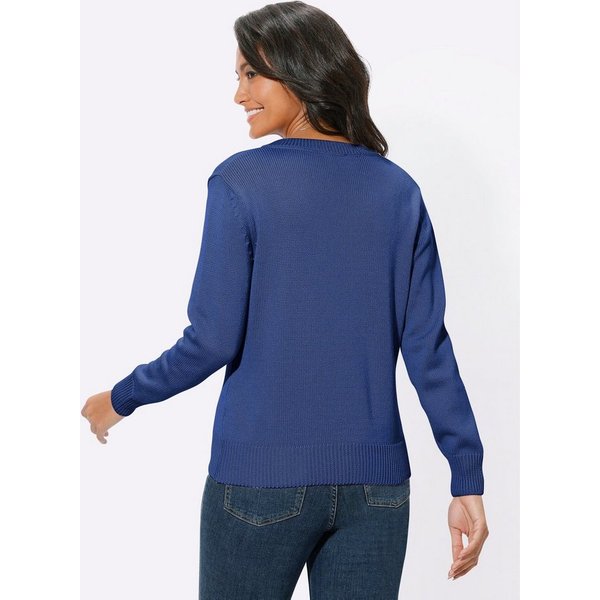 Witt Strickpullover Pullover Langarm Materialmix