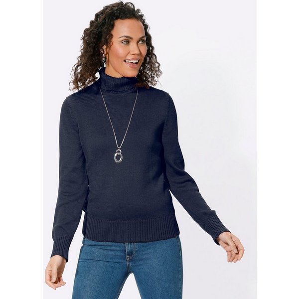Witt Strickpullover Pullover Langarm Materialmix