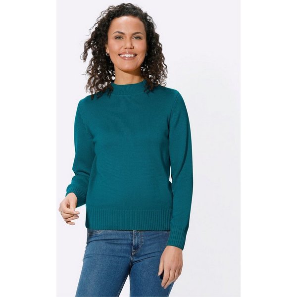 Witt Strickpullover Pullover Langarm Materialmix