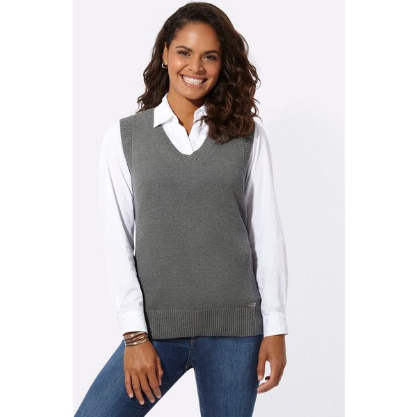 Witt Strickpullover Pullunder Ärmellos Jersey