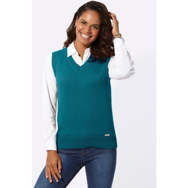 Witt Strickpullover Pullunder Ärmellos Jersey