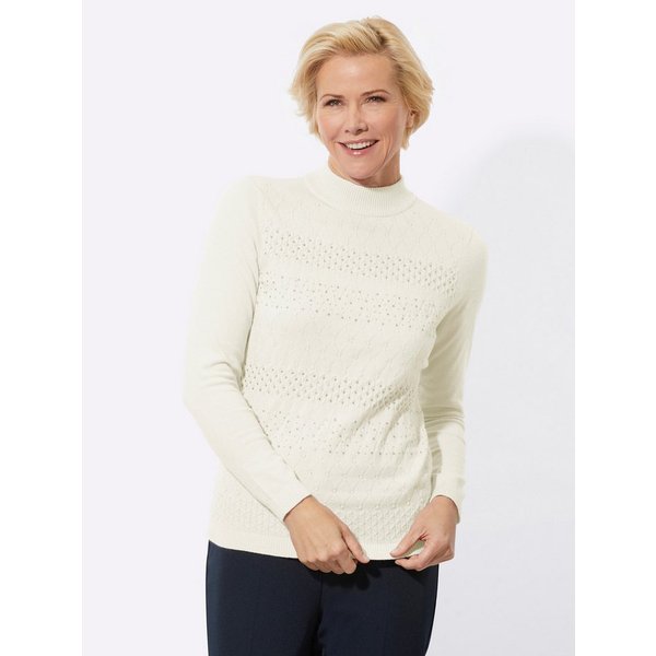 Witt Strickpullover Stehkragen-Pullover Langarm