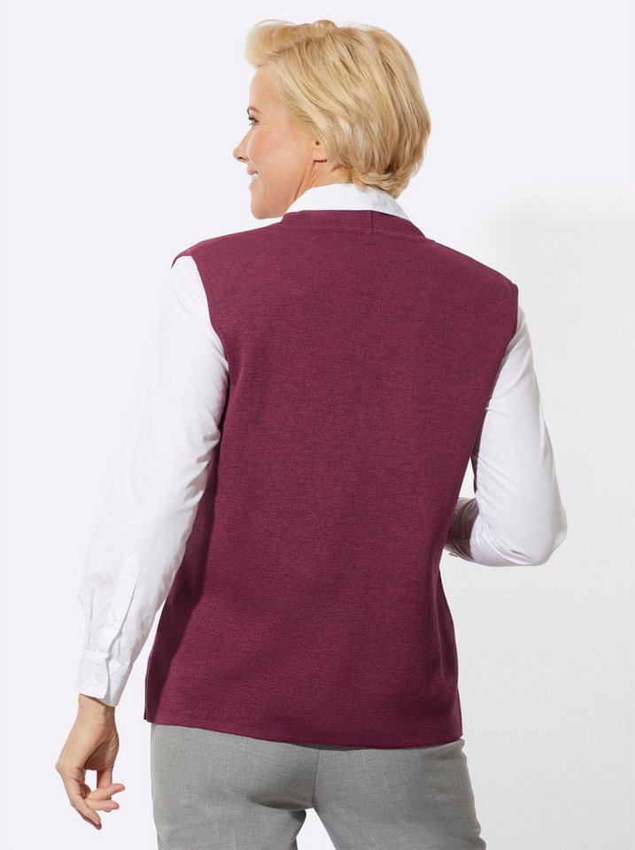 Witt Strickweste Strickweste Ärmellos – Bild 2 von 4