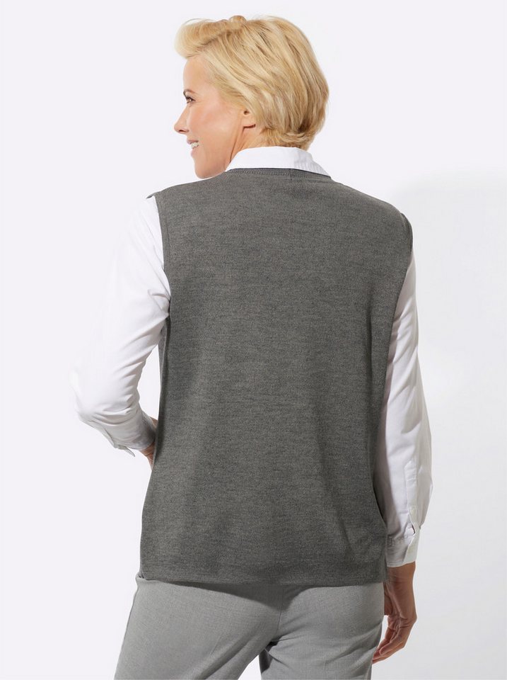 Witt Strickweste Strickweste Ärmellos – Bild 2 von 3