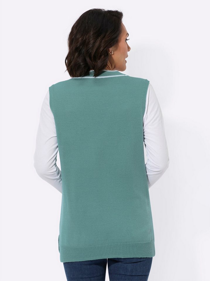 Witt Strickweste Strickweste Ärmellos Jersey – Bild 2 von 3