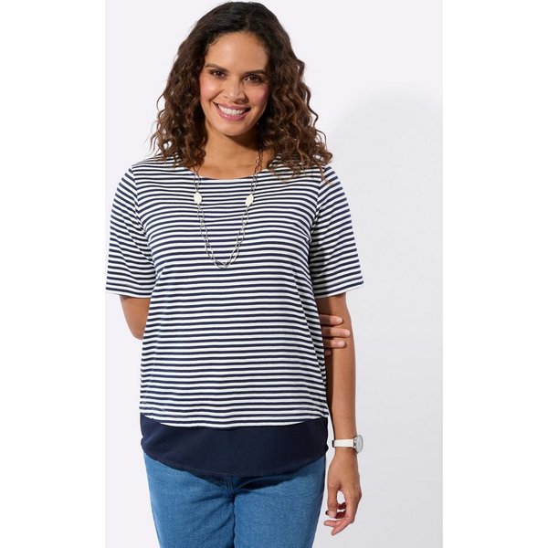 Witt T-Shirt Ringelshirt Kurzarm