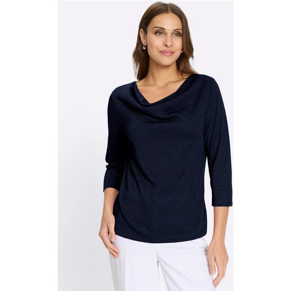 Witt T-Shirt Wasserfallshirt Kurzarm
