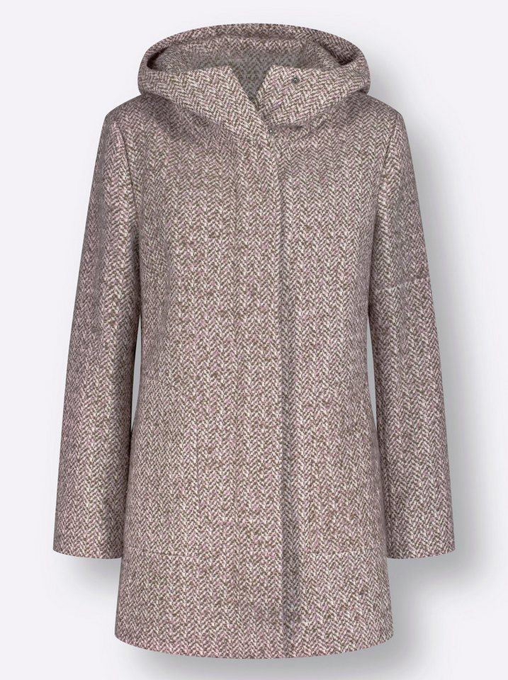 Witt Winterjacke Bouclé-Jacke Langarm – Bild 4 von 4