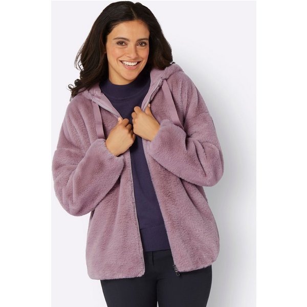 Witt Winterjacke Fellimitat-Jacke Langarm