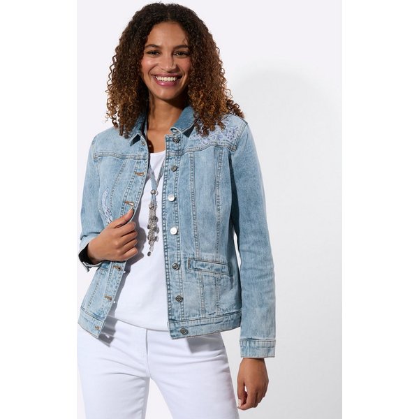Witt Winterjacke Jeans-Jacke Langarm