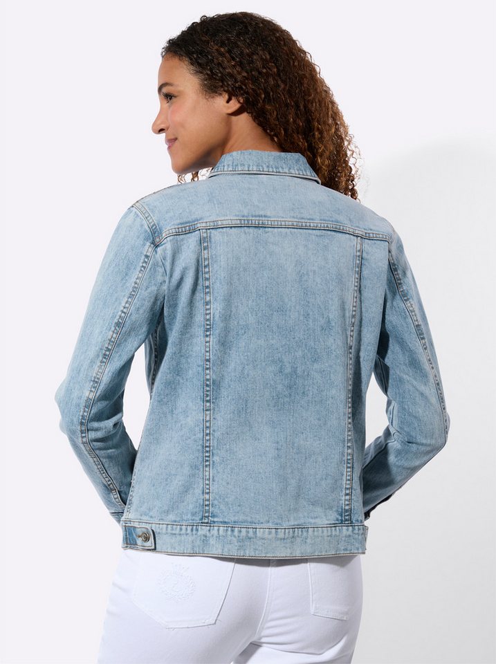 Witt Winterjacke Jeans-Jacke Langarm – Bild 2 von 5