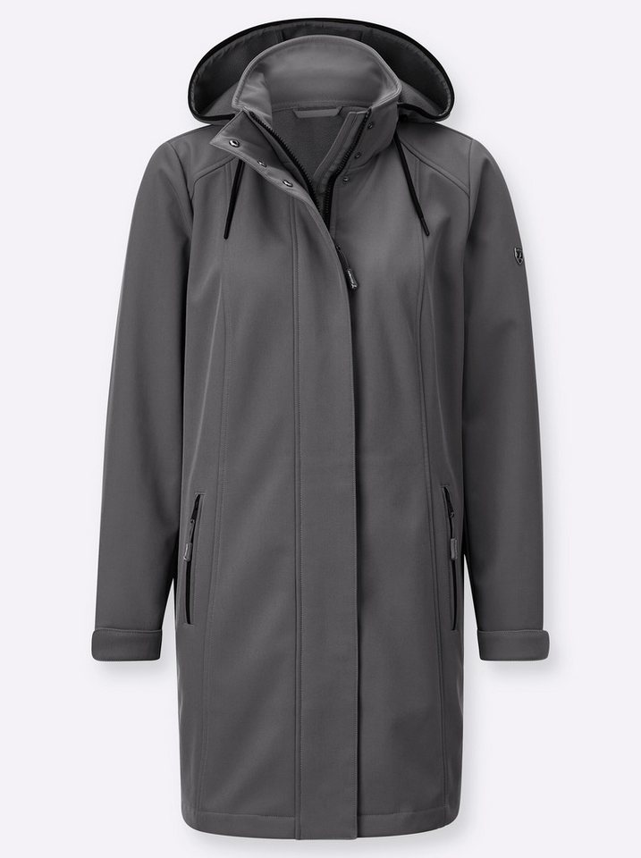 Witt Winterjacke Softshell-Longjacke Langarm – Bild 3 von 3