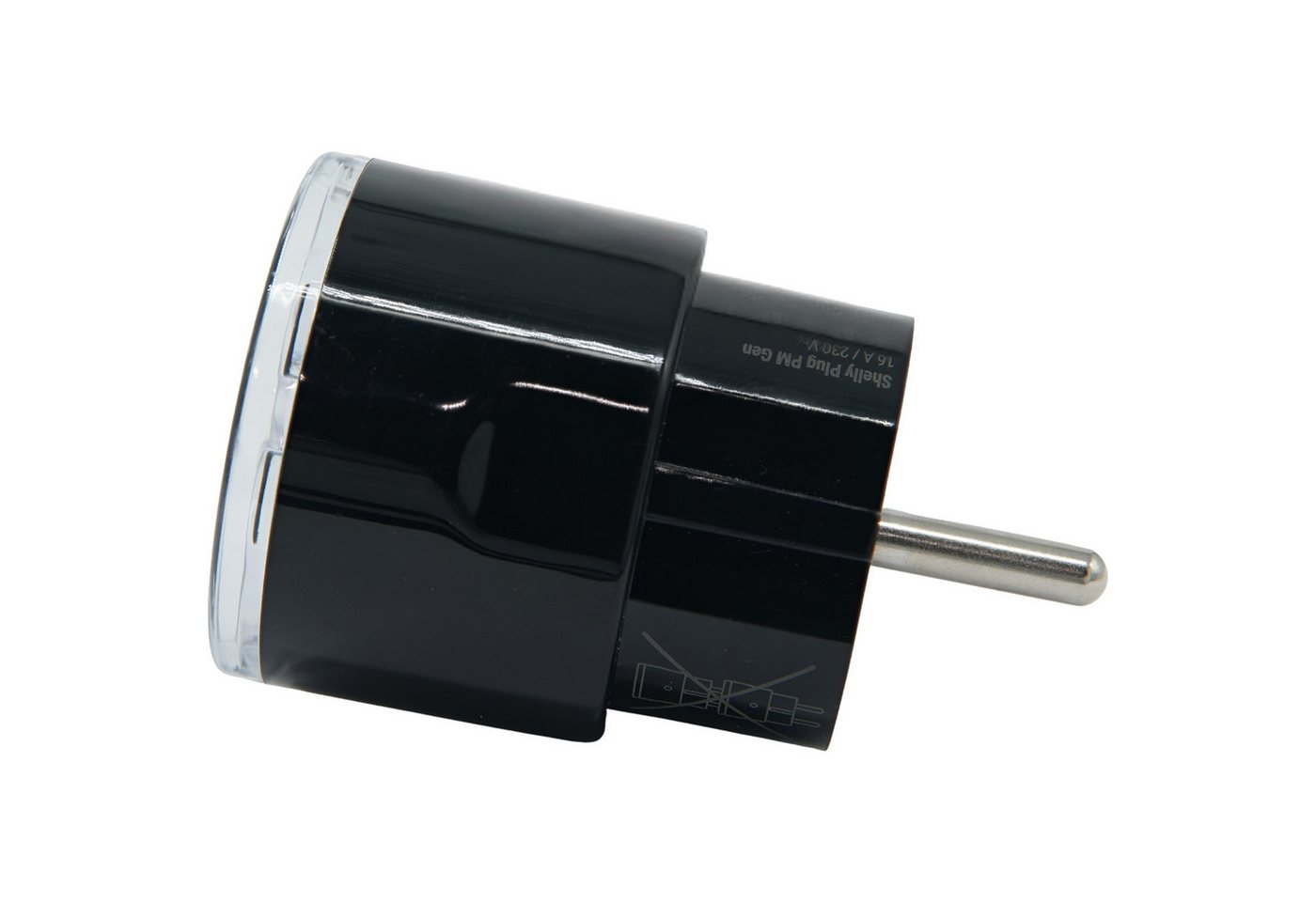 Shelly WLAN-Steckdose SHELLY WLAN-Steckdose Plug PM Gen3, schwarz – Bild 3 von 5