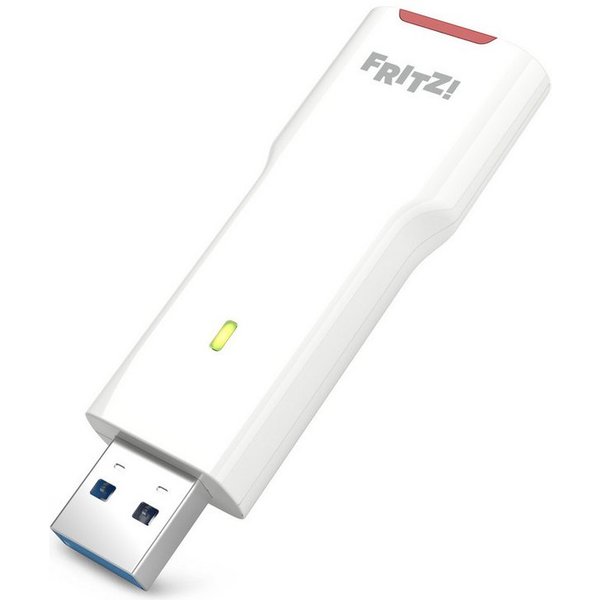 Fritz! WLAN-Stick FRITZ!WLAN Stick 6700, Wi-Fi 7 Tri-Band bis 6.448 MBit/s, MLO, WPA3, inkl. USB-C-Adapter