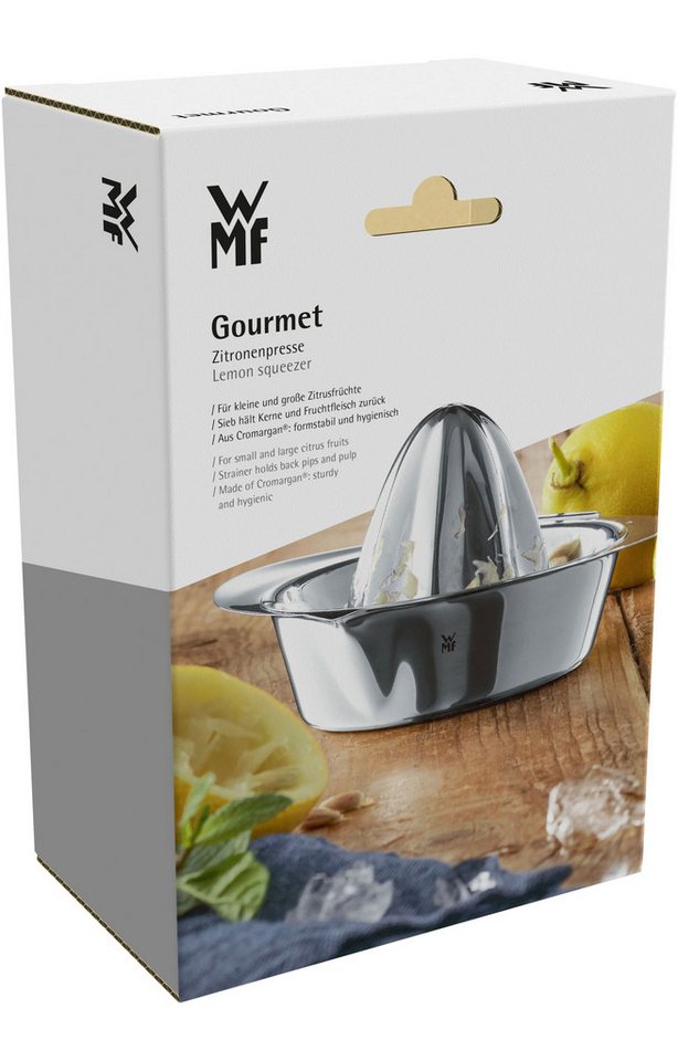 WMF 2in1 Zitruspresse Gourmet, Zitronenpresse, Limetten und Zitronen im Handumdrehen frisch gepresst – Bild 5 von 5
