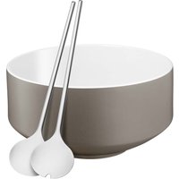 WMF 3-teiliges Salat-Set "Moto" lavagrau