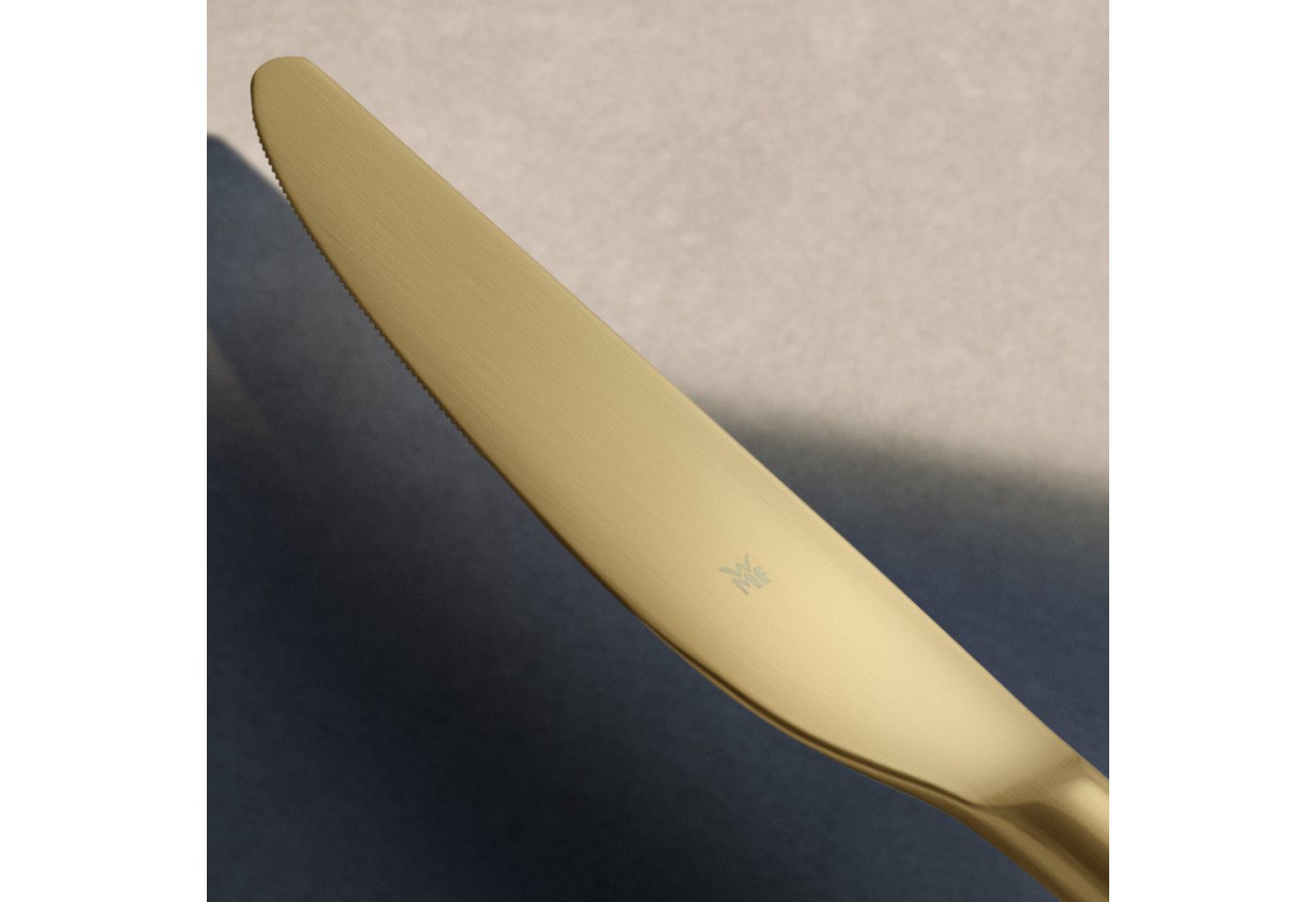 WMF Besteck-Set Boston in edler Optik, ergonomische Haptik, Messer mit Wellenschliff (24-tlg), 6 Personen, Cromargan® Edelstahl Rostfrei 18/10, optimale Schärfe – Bild 5 von 5