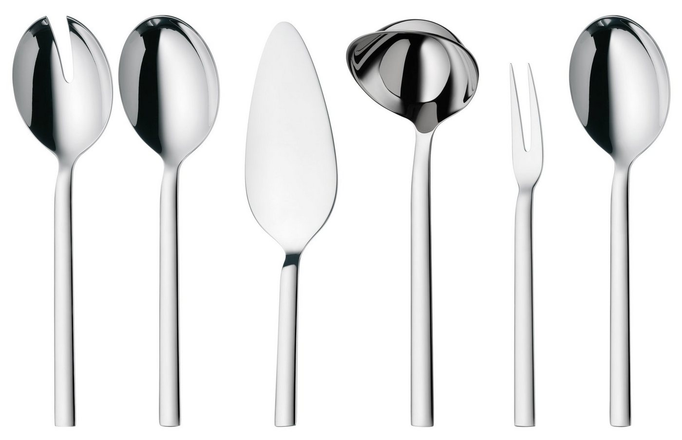 WMF Besteck-Set Lyric Plus (66-tlg), 12 Personen, Cromargan® Edelstahl Rostfrei, ergonomisch, Cromargan protect – Bild 2 von 5