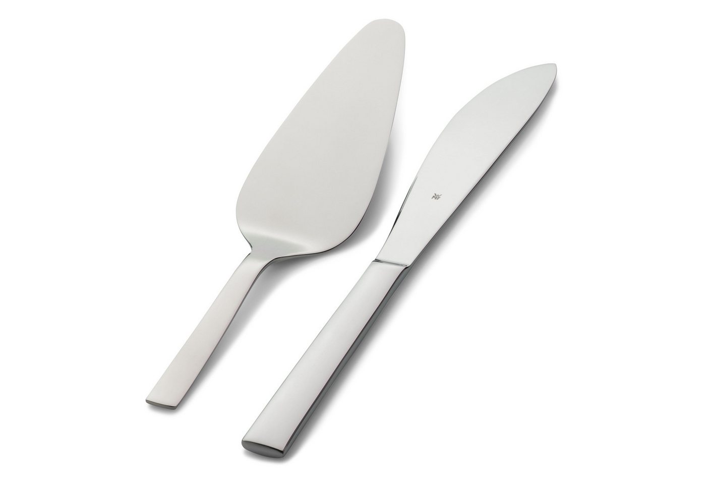 WMF Besteck-Set Nuova (2-tlg), 1 Personen, Cromargan® Edelstahl Rostfrei 18/10, 2-tlg., Tortenheber 23 cm, Tortenmesser 28 cm, Cromargan Edelstahl – Bild 3 von 5