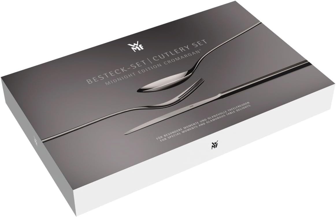 WMF Besteck-Set Sitello Besteck-Set, Midnight Edition, 30-teilig, Cromargan®, Cromargan Edelstahl 18/10, Midnight Edition – Bild 4 von 4