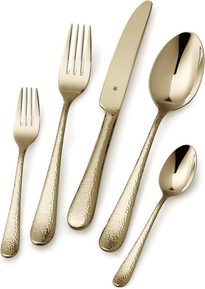 WMF Besteck-Set Sitello Besteck-Set, Gold Edition, 30-teilig, Cromargan®, 6 Personen, Cromargan Edelstahl 18/10, Gold Edition – Bild 2 von 4