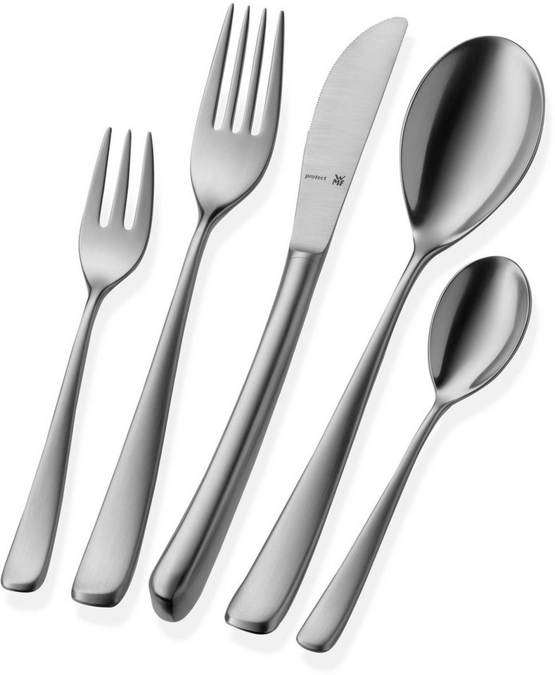 WMF Besteck-Set Vision (30-tlg), 6 Personen, Cromargan® Edelstahl Rostfrei, ergonomisch, Cromargan protect – Bild 2 von 5