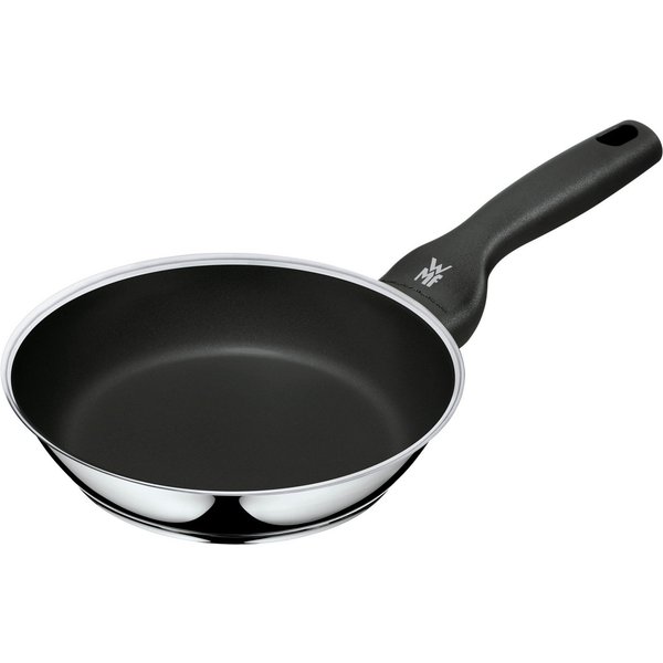 WMF Bratpfanne CeraDur Profi, Cromargan® Edelstahl Rostfrei 18/10 (1-tlg), keramische Antihaftversiegelung, robuster mineralischer Aufbau