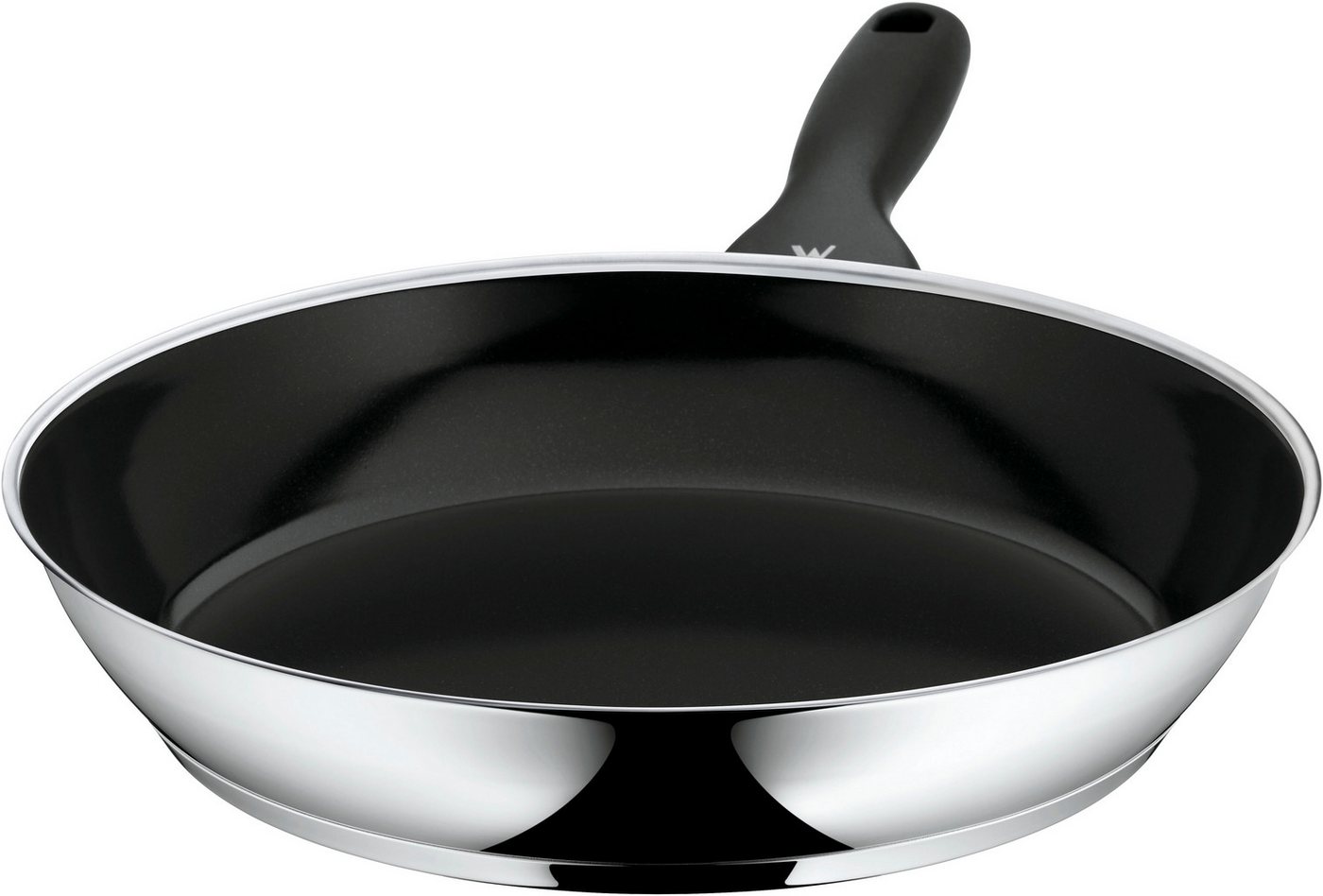 WMF Bratpfanne CeraDur Profi, Cromargan® Edelstahl Rostfrei 18/10 (1-tlg), keramische Antihaftversiegelung, robuster mineralischer Aufbau – Bild 4 von 5