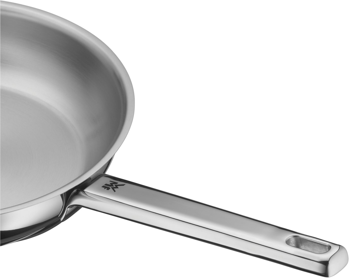 WMF Bratpfanne Compact Cuisine, Edelstahlpfanne Induktion, Cromargan® Edelstahl Rostfrei 18/10, spülmaschinengeeignet, TransTherm-Boden, für alle Herdarten geei – Bild 3 von 4