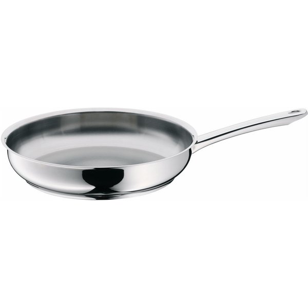 WMF Bratpfanne Profi, induktionsgeeignet, unbeschichtet, ideal für scharfes Anbraten, Cromargan® Edelstahl Rostfrei 18/10, extrem strapazierfähig und langlebig,