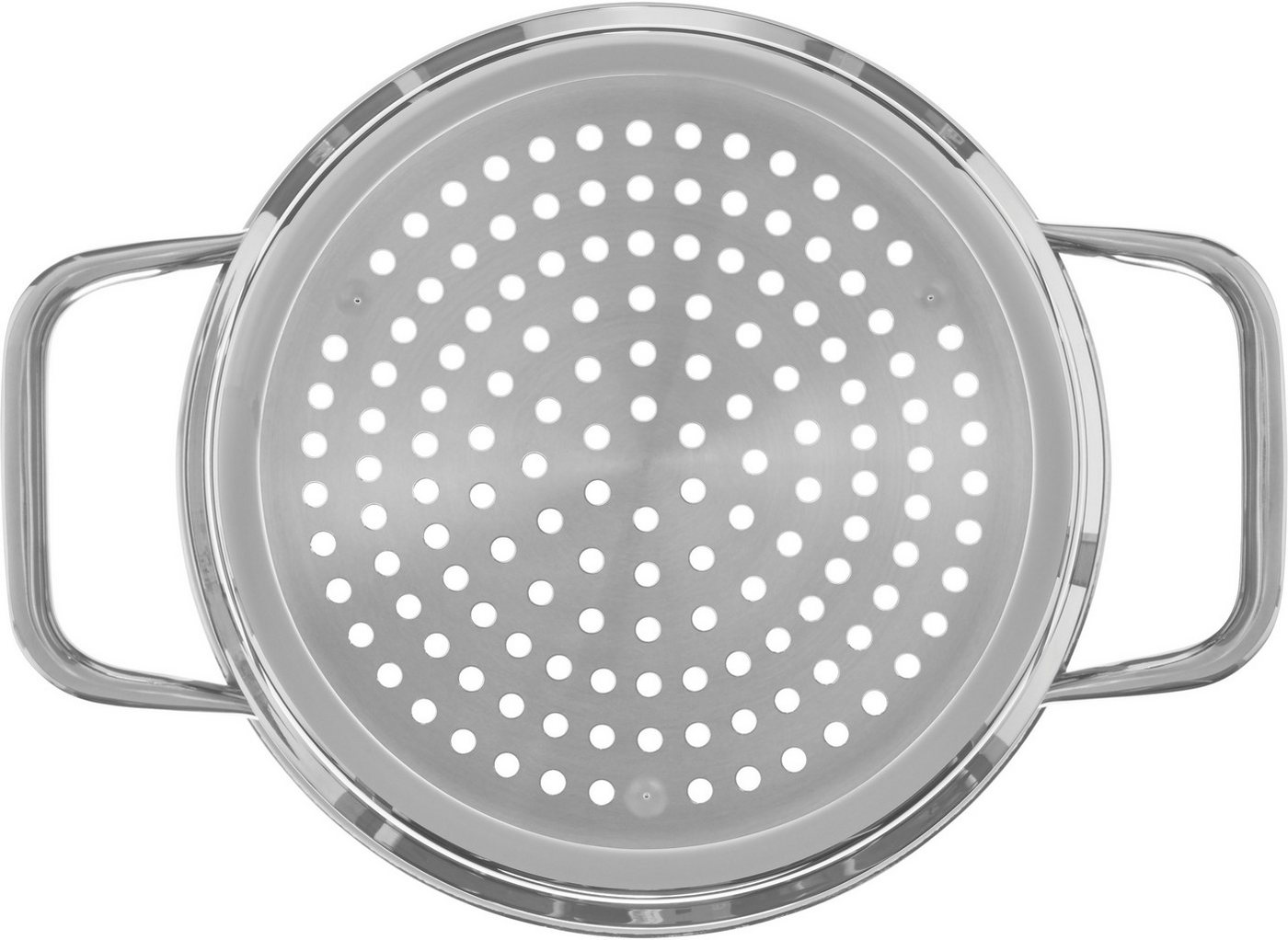 WMF Dampfgareinsatz Compact Cuisine, (1-tlg), stapelbar, wärmereduzierende Hohlgriffe, spülmaschinengeeignet – Bild 3 von 5