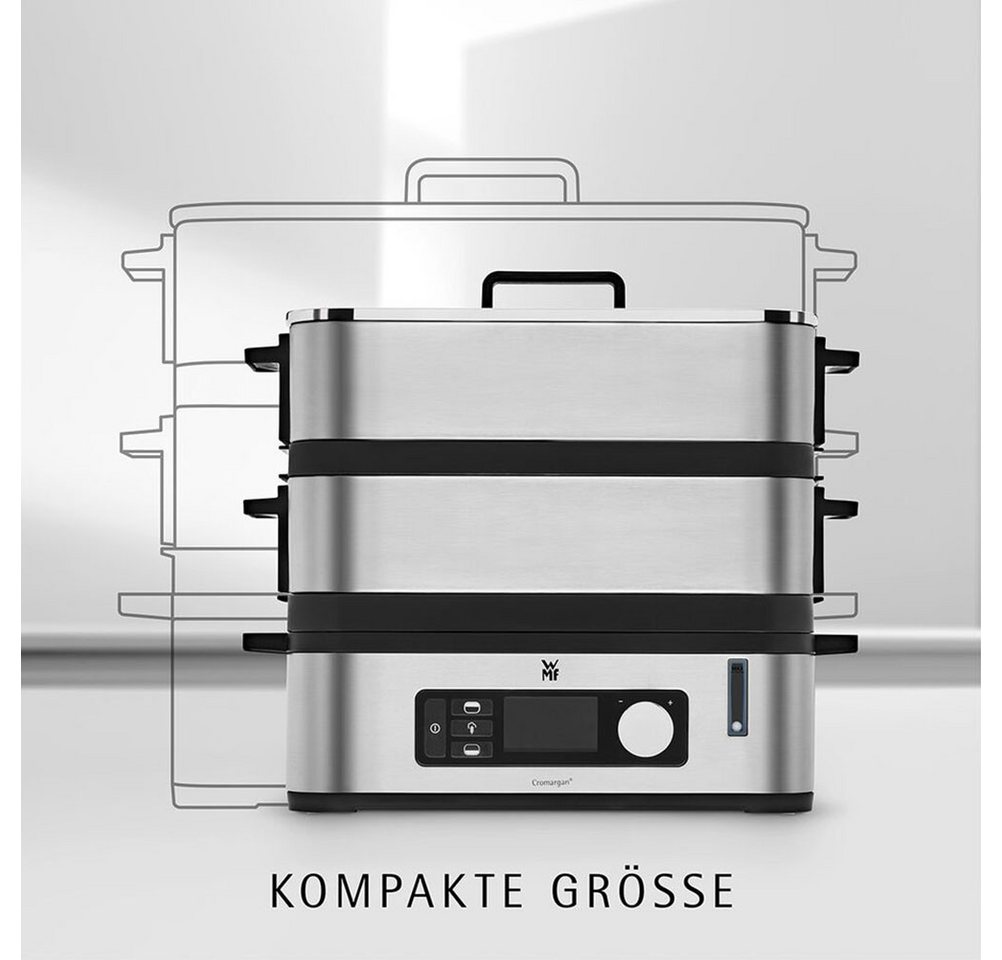 WMF Dampfgarer KÜCHENminis® Vitalis E, 900 W, ideal für den Single Haushalt – Bild 2 von 5