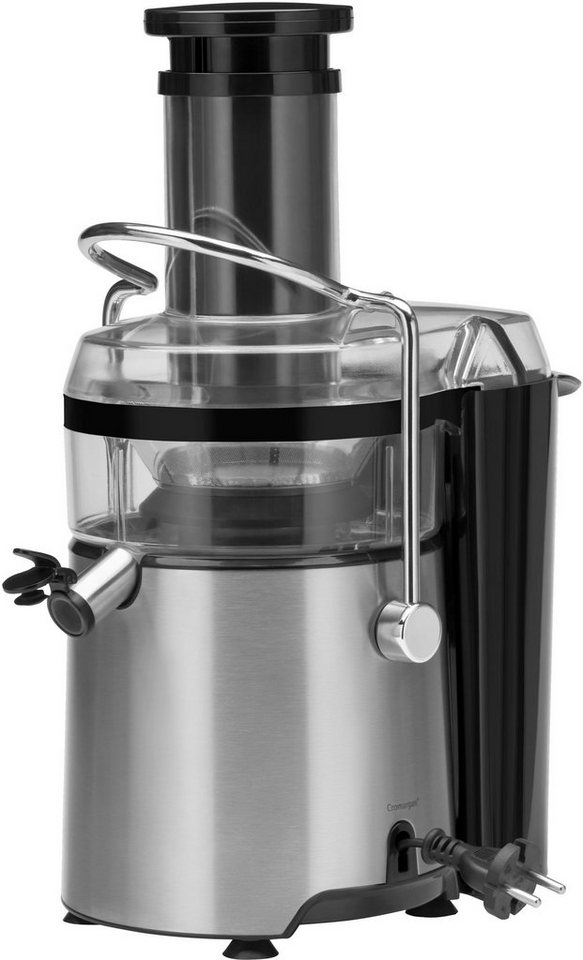 WMF Entsafter Kult X, elektrische Obst Gemüse Saftpresse aus Edelstahl, 500W, 500 W, Slow Juicer für große Fruchtstücke, 2 Geschwindigkeitsstufen – Bild 3 von 5