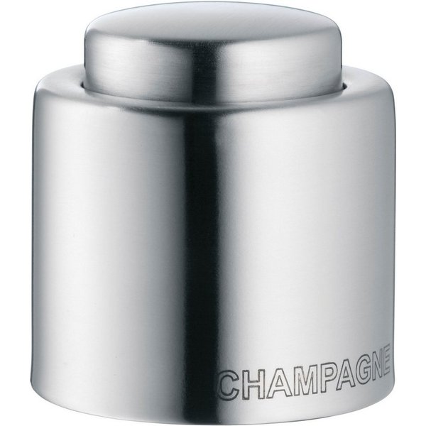 WMF Flaschenverschluss Clever & More, (1-tlg), Cromargan Edelstahl Rostfrei 18/10, luftdicht, auslaufsicher