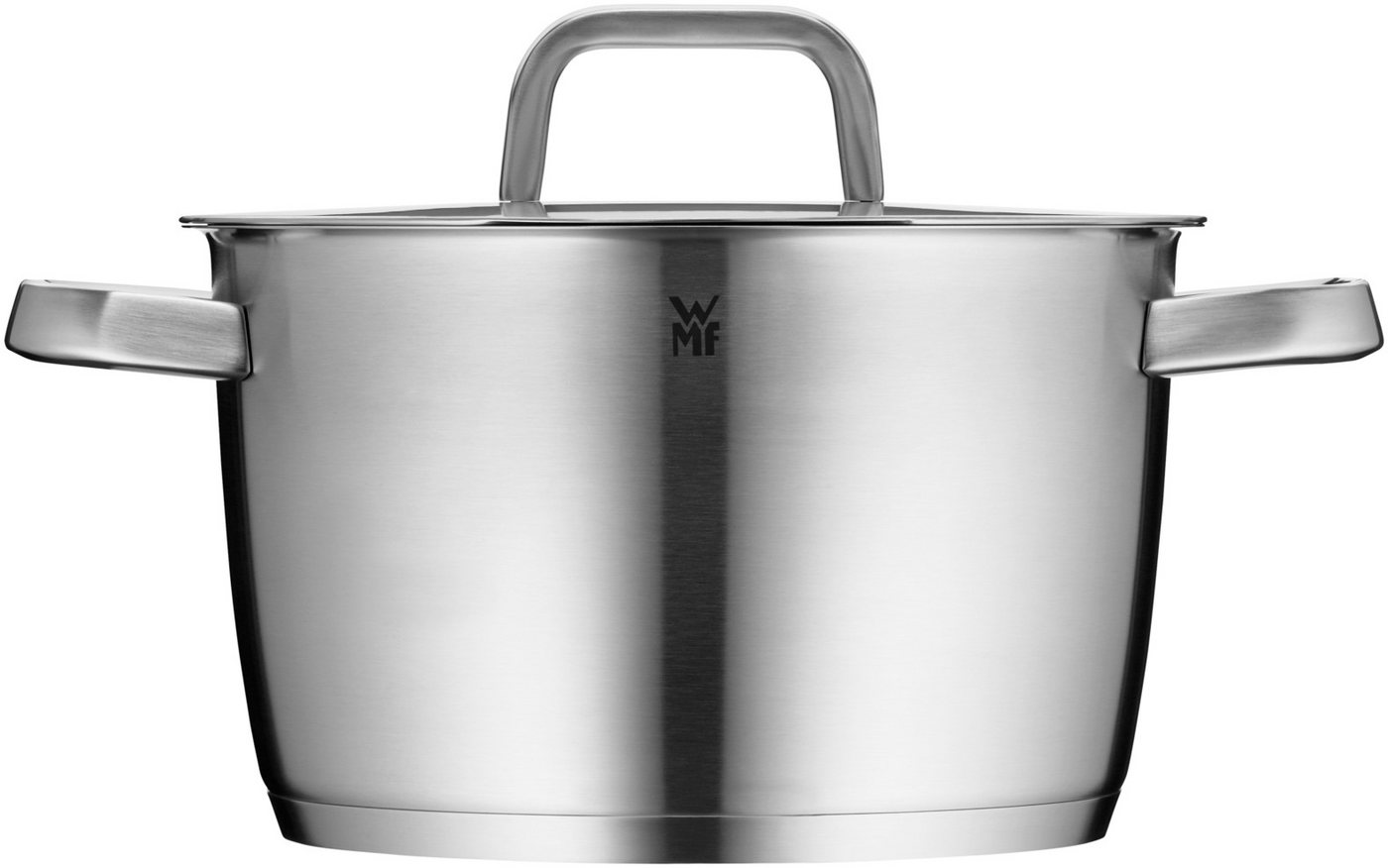 WMF Fleischtopf Iconic Kochtopf mit Deckel, 22 cm, Cromargan Edelstahl rostfrei 18/10 (1-tlg), TransTherm-Allherdboden – Bild 2 von 5