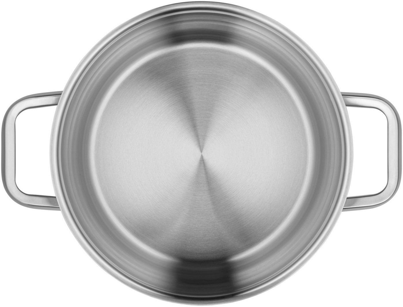 WMF Fleischtopf Iconic Kochtopf mit Deckel, 22 cm, Cromargan Edelstahl rostfrei 18/10 (1-tlg), TransTherm-Allherdboden – Bild 4 von 5