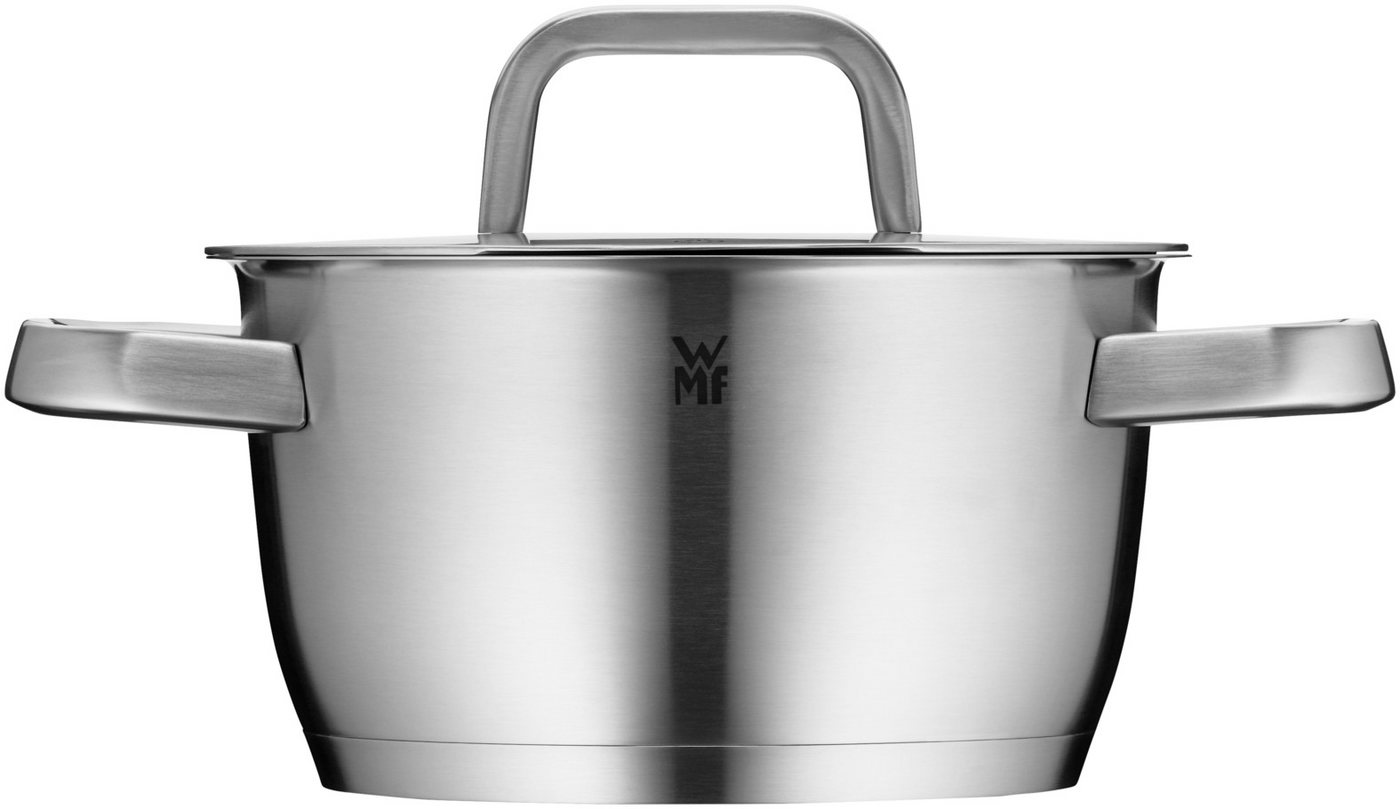 WMF Fleischtopf Iconic Kochtopf mit Deckel, 18 cm, Cromargan Edelstahl rostfrei 18/10 (1-tlg), TransThem-Allherdboden – Bild 2 von 5